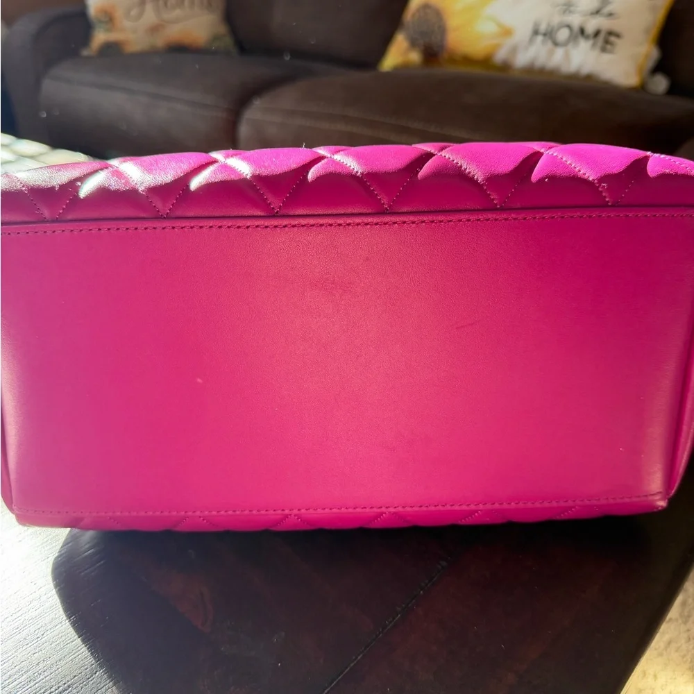 Kate Spade Fuchsia Quilted Shoulder Bag Set - Picture 3 of 10
